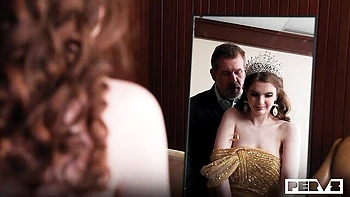 A young and hot chick Marina Vaylor likes jumping on a big boner