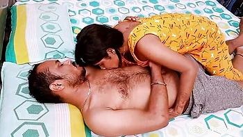 Good doggy style fuck with a long-legged Indian brunette