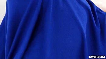 An awesome fuck in the doggy style with a hot ebony August Skye