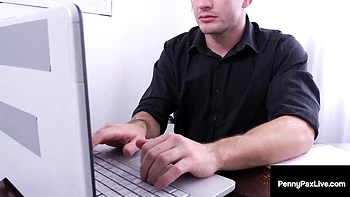 Adorable Penny Pax and Violet Monroe - nathan bronson action - Penny Pax Live