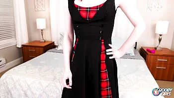 Grooby Girls featuring siren's hard cock scene