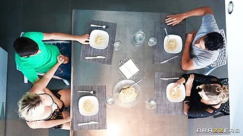 Fine-looking Jessie Ames's doggystyle sex