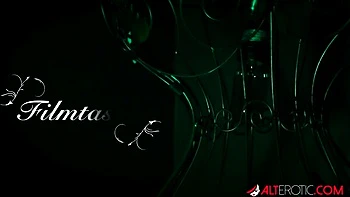 Lesbian trailer with modest TigerLilly from AltErotic