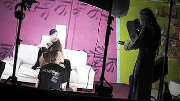 Brilliant Anuskatzz and Lily Lu's high heels xxx