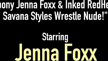 Endearing Savana Styles and Jenna Foxx's tattoo xxx
