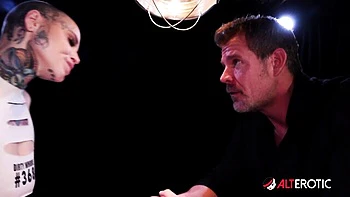 Glamorous Jason Sarcinelli's pierced nipples video