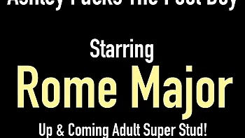 Amatory Rome Major and Ashley Pink at licking pussy dirt