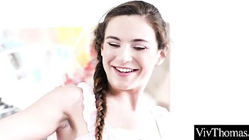 Sneaky Angelika Grays and Sakura Hell at hot kissing video