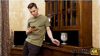 Dude Find The Way How To Fuck Stepmoms Mature Friend For Stealing