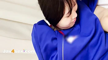 Hardcore JAV porn with naked asian doll Hinano Tachibana gets muddy in the sheets.