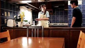 Cute amateur asian gives a wet blowjob