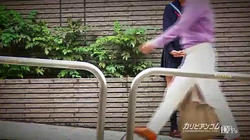 No Please prepare it after school Fuu Sazanami by Caribbeancom: Cumshot, Professional  Japanese Porn