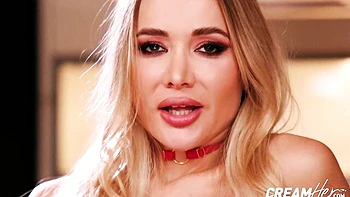 Creamher featuring Venera Maxima's blonde video