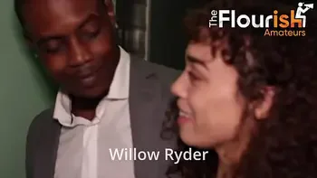 Trailer Ebony Threesome of Willow Ryder with Brick and Black