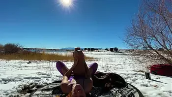 Futanari Sex Doll Fuck Outside With Tantaly Toy