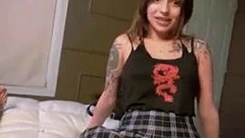 Beth comes home from school: Doggy, Amateur  Babe Porn