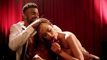 Haley Reed gets her pussy railed by bbc in steamy scene