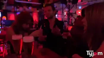 Stunning beauties Veronica Leal and Ludivine having a hardcore fucking with the guys