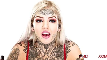 Alt clip with lascivious Amber Luke and Amber B from AltErotic