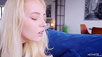 Stunning Petite Blonde In High Heels Masturbating - Bella Spark Emma White