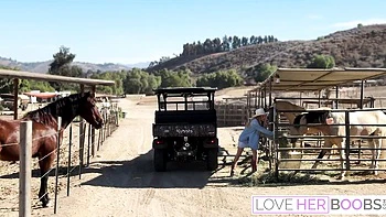 Watch innocent Van Wylde and Blake Blossom's xxx