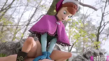 Anna loves that Big Cock - Frozen