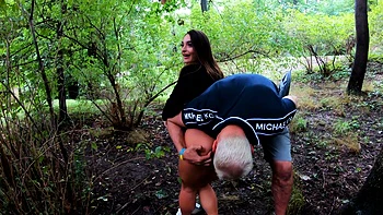 Brunette hottie Sara Diamante rides two cocks in an intense threesome scene.