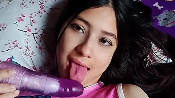 Touches Her Delicious Pussy Delicious