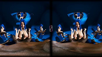 POV - Between Her Breast