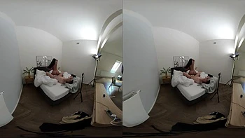 Betzz Behind The Scenes Vr Part Two - Submissive 18 yo Teen Snorts