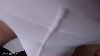 Stepsister Loves Slobbery Blowjob and Cum In Mouth Female POV - Alisa Lovely