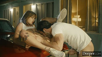 Seth Gamble and Gabbie Carter moan in hd with stunning big tits.