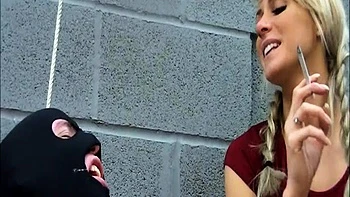 Blonde Foot Fetish on Cam