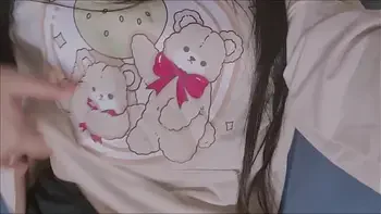 Cutie young girl massaging her tiny pussy - hana lily