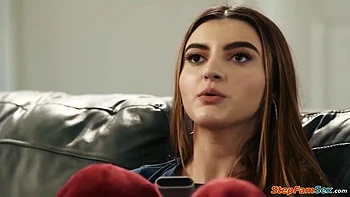 Teen 18+ Soaked Her Stepdad With Pussy Juice