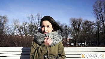 X Feeds featuring beauty's blowjob action