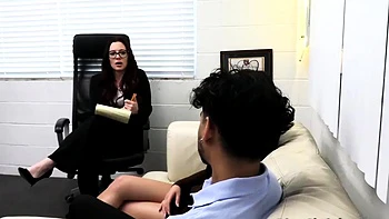 Beautiful perky Latina shares hard cock