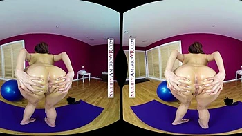 Sami Parker is all ready to go after stretching out in yoga