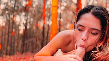 Scarlett Taylor and Stephan Rogers fucked outdoors in doggy style