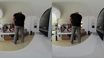 Haley Spades - Behind The Scenes VR Part Two - Tiny Spinner Trades