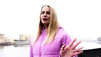 GERMAN SCOUT - Big natural Saggy Tits Nurse Naomi Love