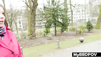 Alysa Gap and Nathan Blake's hot russian girl scene by My Big Black Dick POV