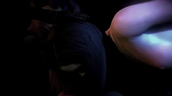 Demon Helps Girl Ride Dick in Cowgirl Xray