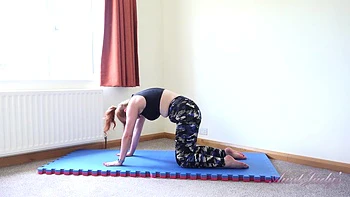 Yoga Workout with Red