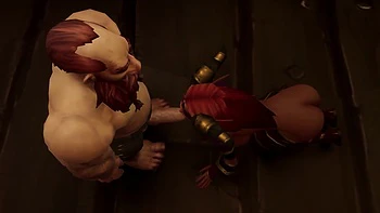 Dwarf Has Fun with an Elf - Warcraft Parody