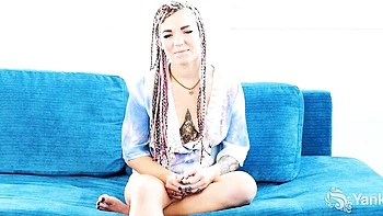 Slutty missy at toys scene