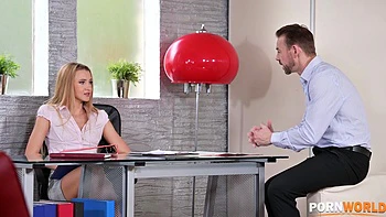 Stud Psychologist Slams Nympho Secretary Ivi Rein at Her Workplace GP2140