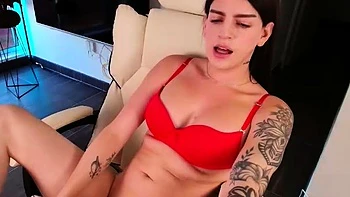 Close up teen masturbation