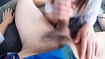 A Man Having An Affair Ejaculates Inside A Married Woman Before She Returns Home