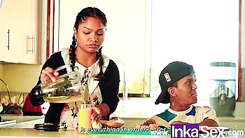 Brazilian Big-assed Woman Arrives In Peru And Fucks Her Partners Stepson